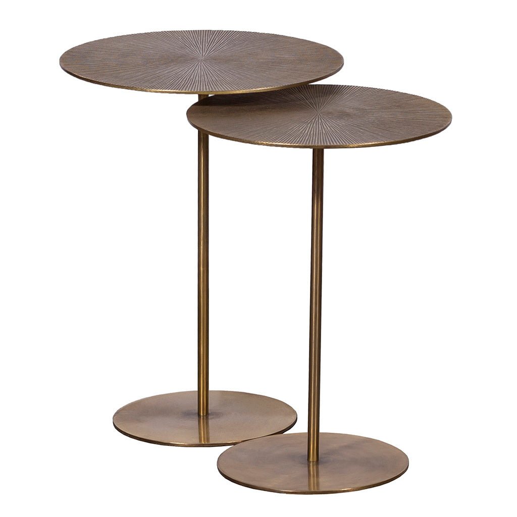 Sundries Round Nesting Drink Table Coffee Tables| Fairfield Chair