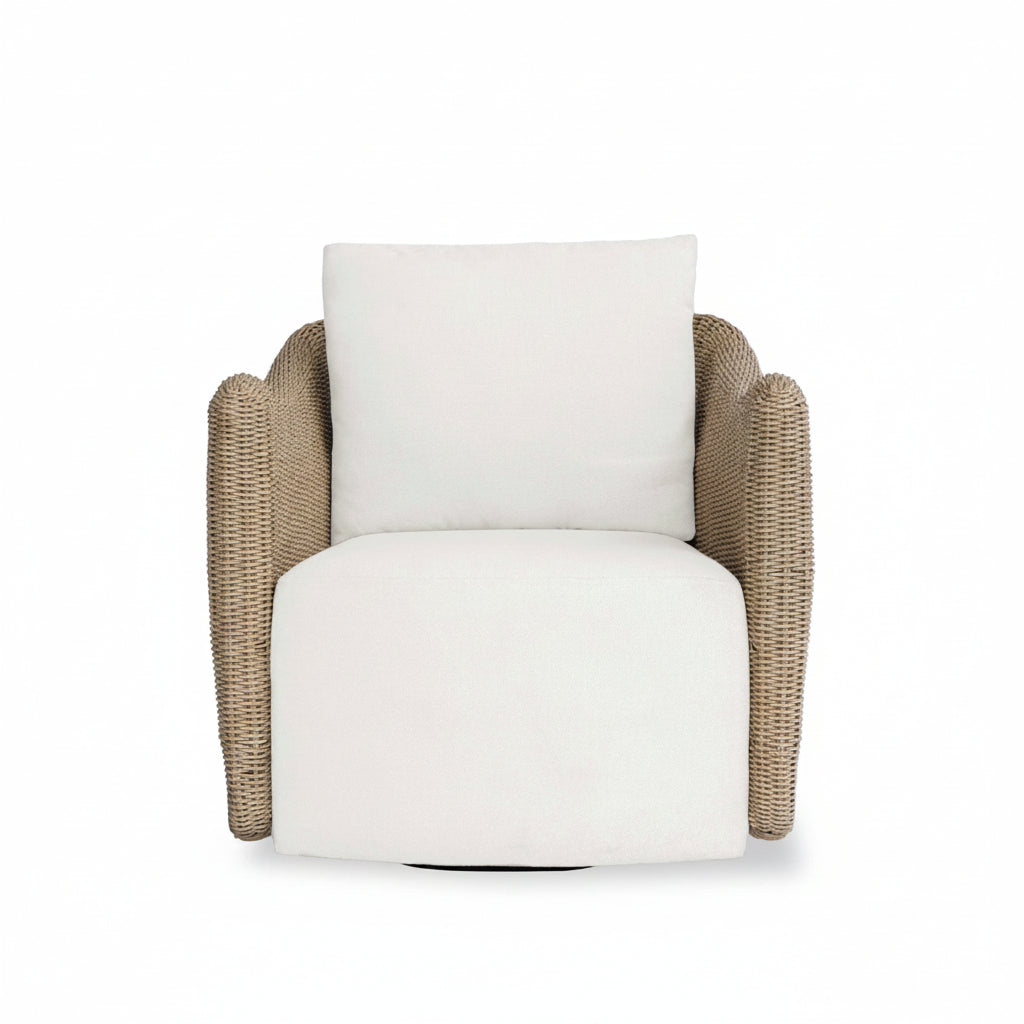 Sunset Outdoor Swivel Lounge Chair Outdoor Chairs| Uttermost