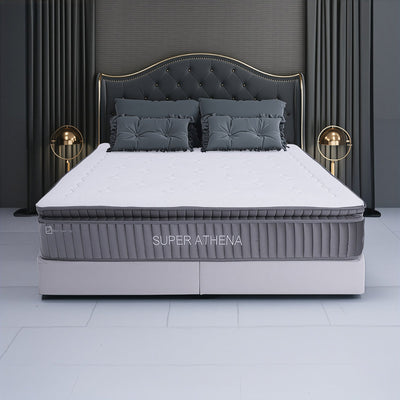 Super Athena Mattress |Height 30 cm| Softness 4/10 | 17 Memory Foam Layers| Single - Side Use - Al Rugaib Furniture