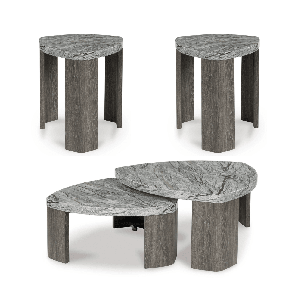 Surmour Stacked Cocktail Table Set Table Sets| Ashley Homestore