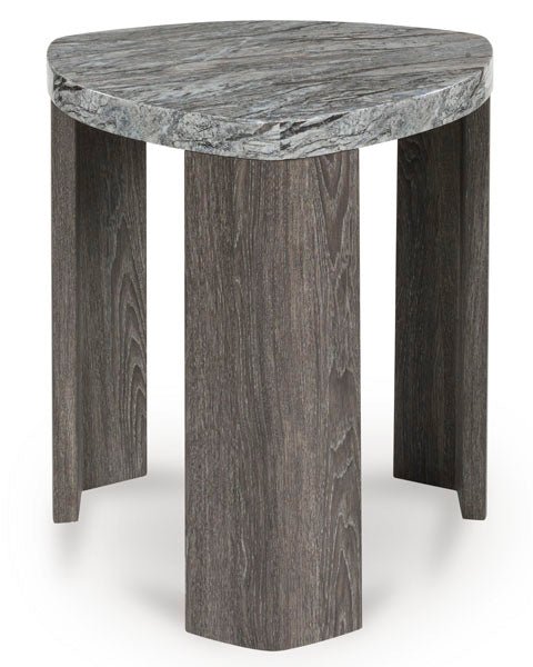 Surmour Triangle End Table Accent & End Tables| Ashley Homestore