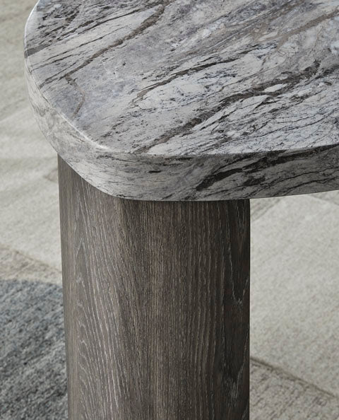 Surmour Triangle End Table Accent & End Tables| Ashley Homestore