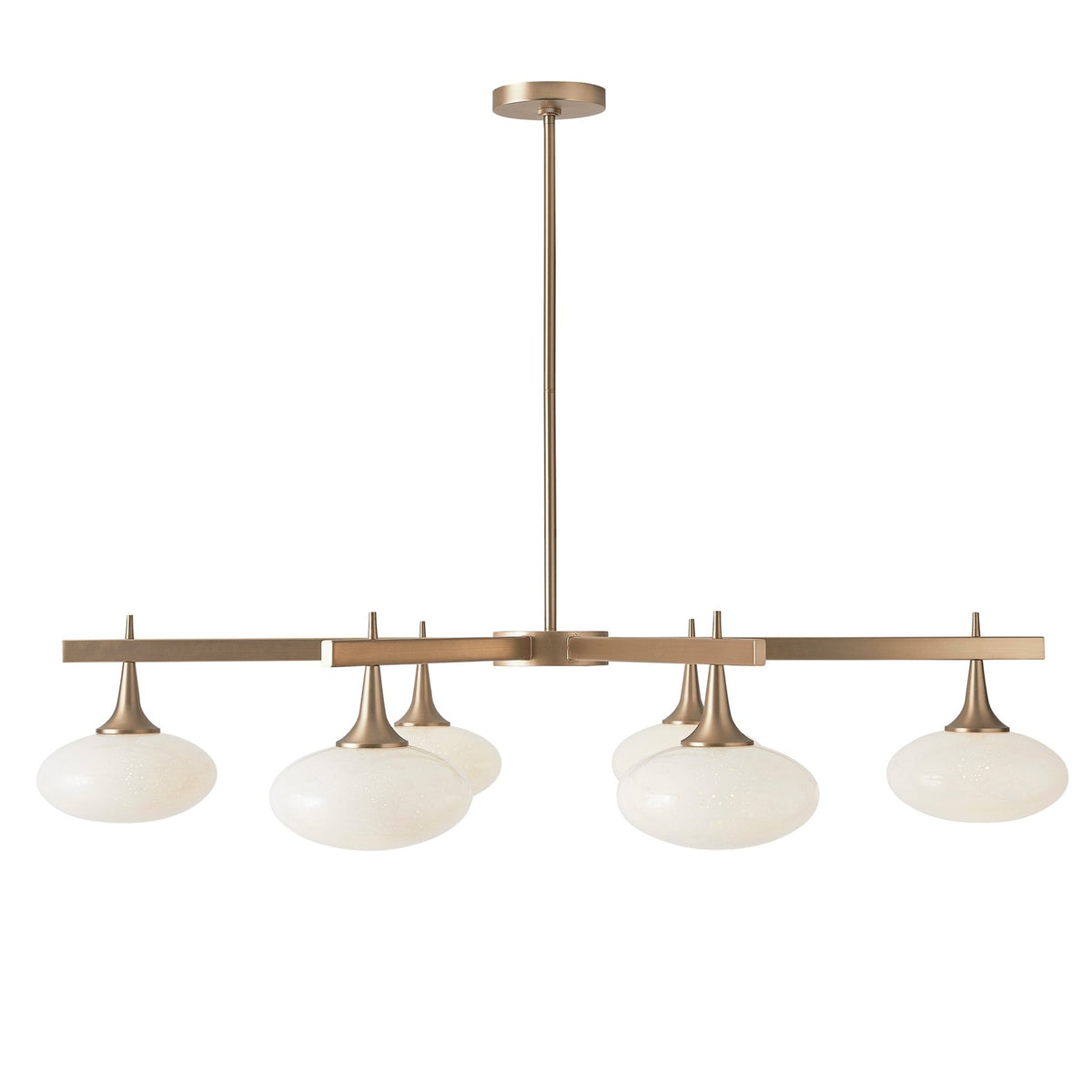 SUSPENSION, 6 LT CHANDELIER - RICH BRASS Table Decors| Uttermost