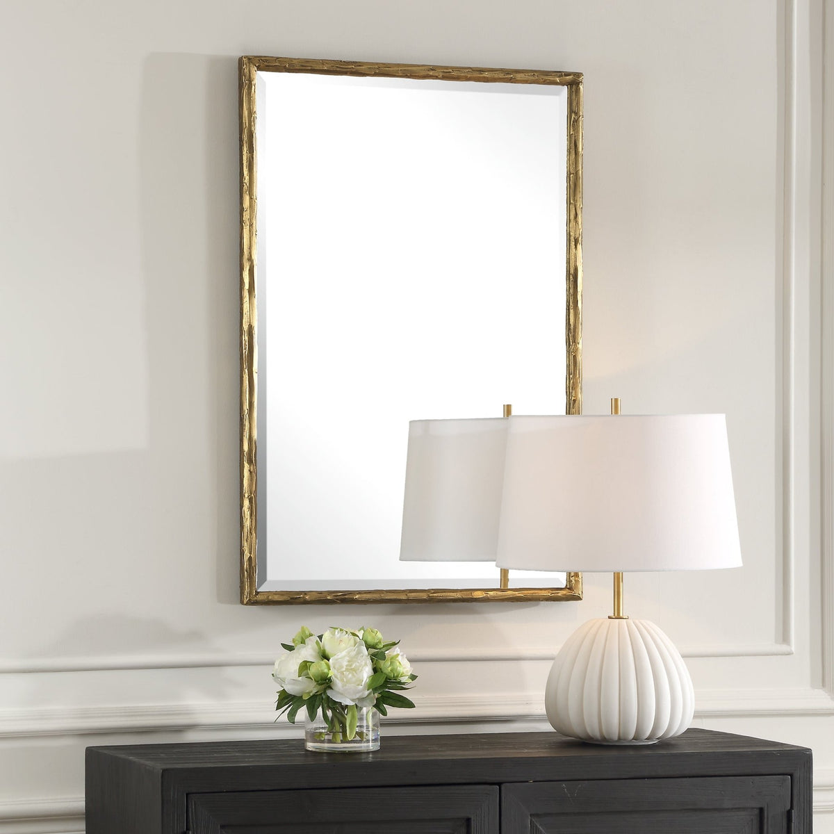 Sutton Gold Vanity Mirror Mirrors| Uttermost