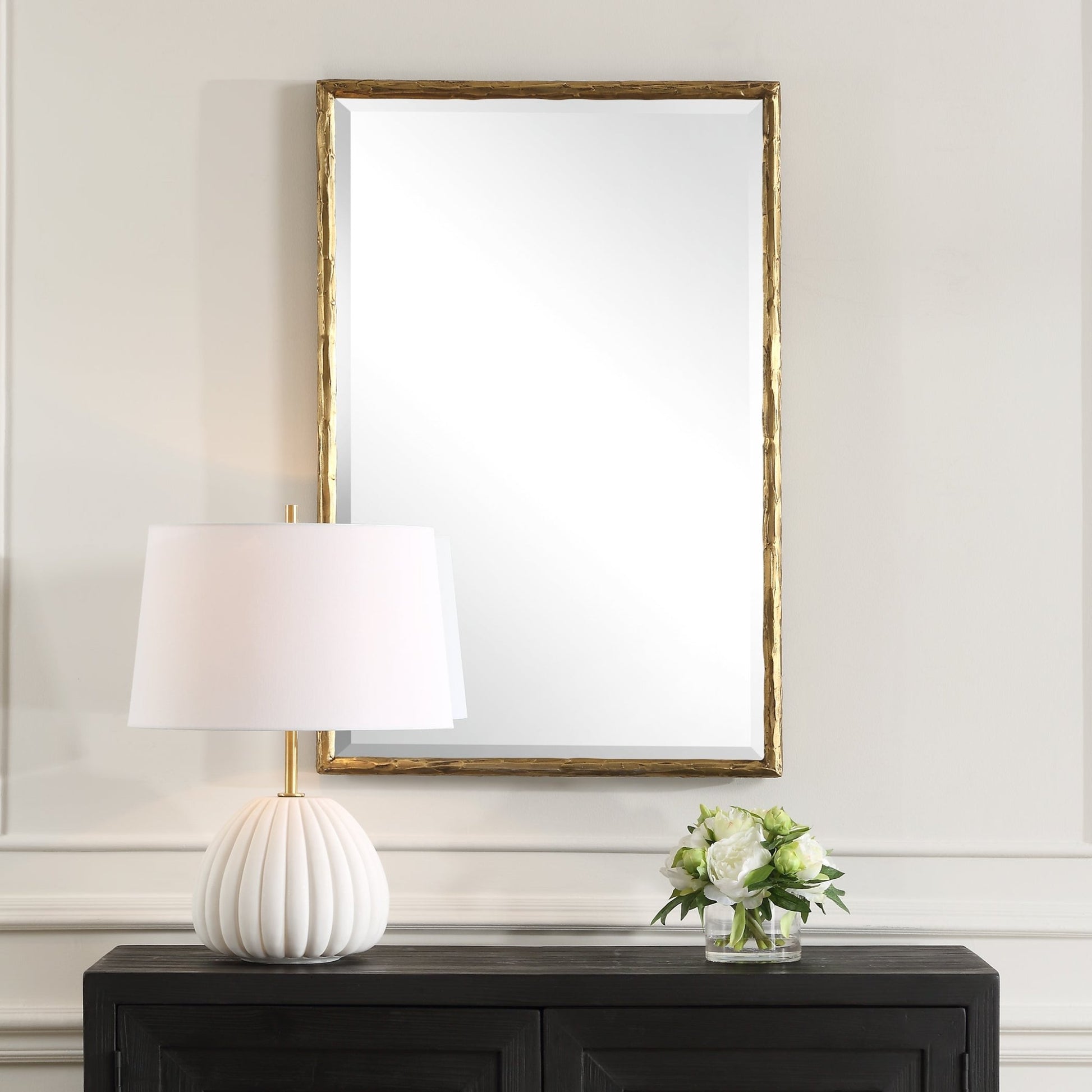 Sutton Gold Vanity Mirror Mirrors| Uttermost