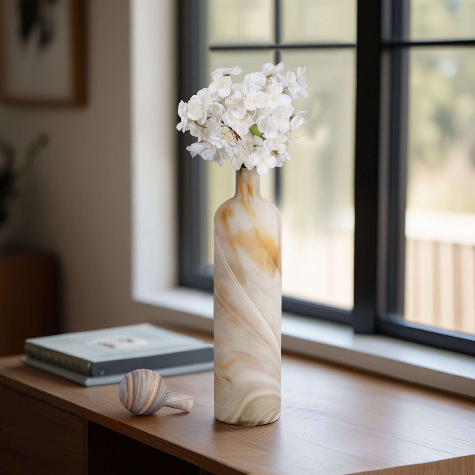 Sutton Grey Glass Bottle Vases and Jars| Sagebrook Home