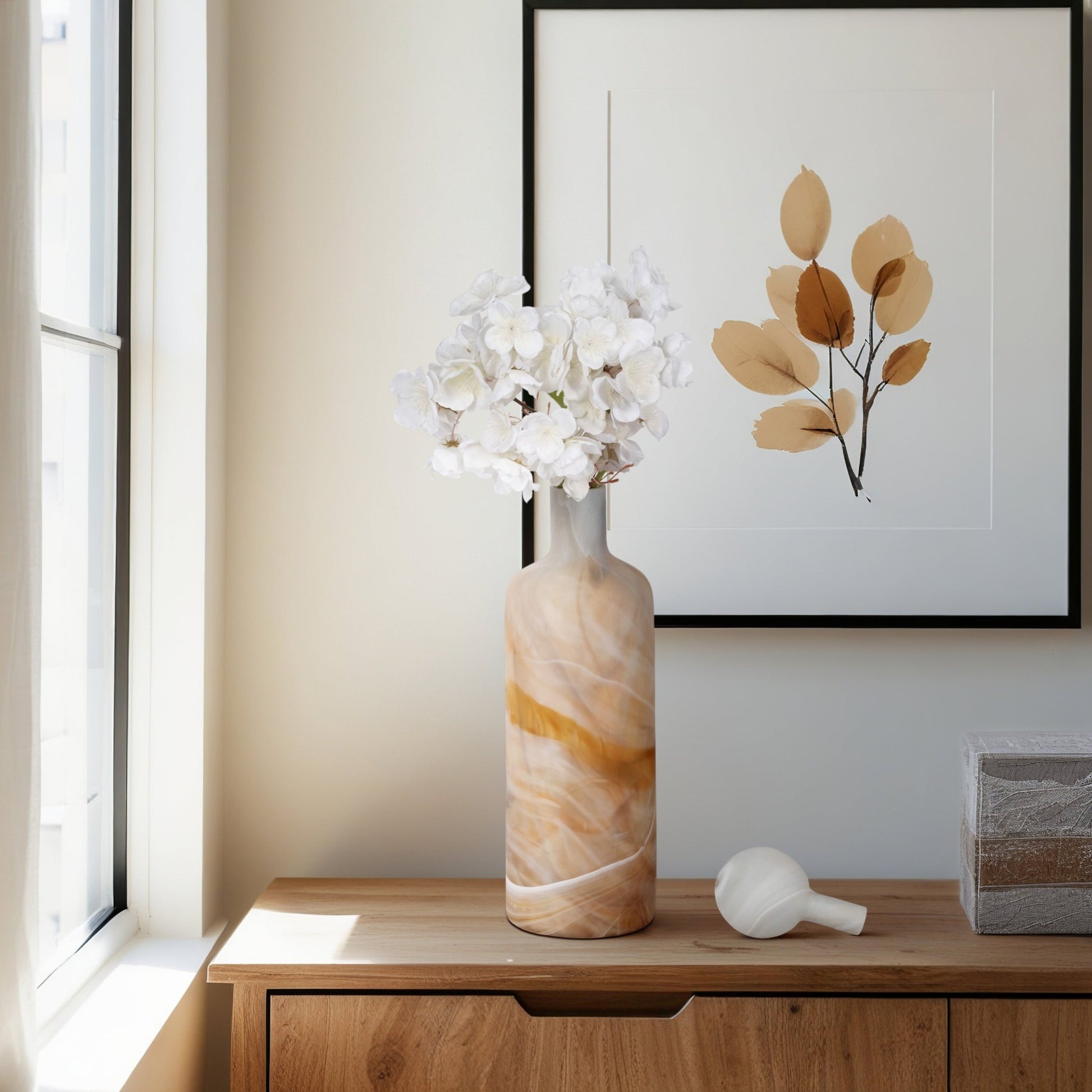 Sutton Grey Glass Bottle Vases and Jars| Sagebrook Home