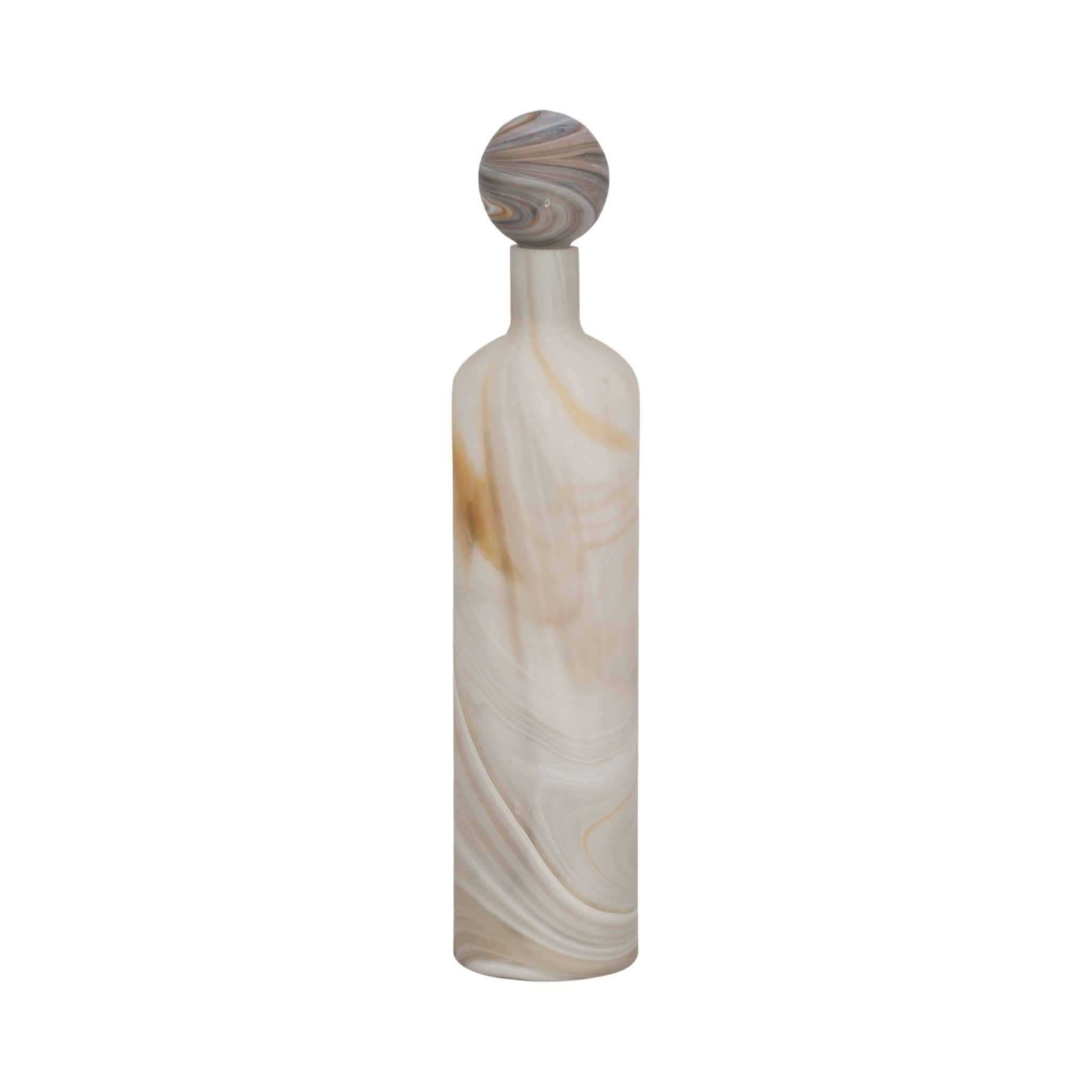Sutton Grey Glass Bottle Vases and Jars| Sagebrook Home