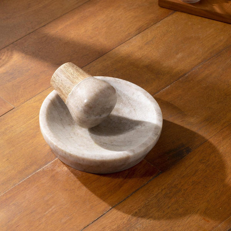 Swirl & Grind Mortar and Pestle - Al Rugaib Furniture