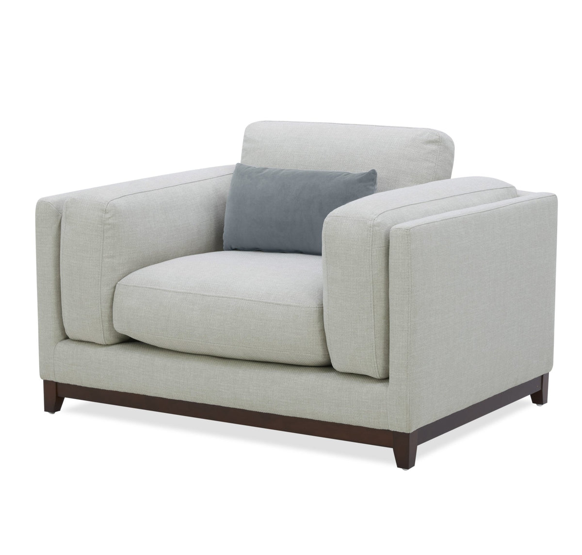 Sydney Warm Grey Chair 129 cm Chairs| Roots Furniture