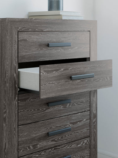 Sylveri Five Drawer Chest - Al Rugaib Furniture