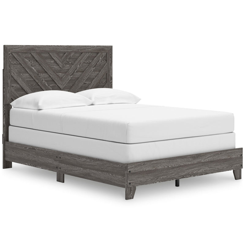 Sylveri Full Chevron Panel Bed - Al Rugaib Furniture