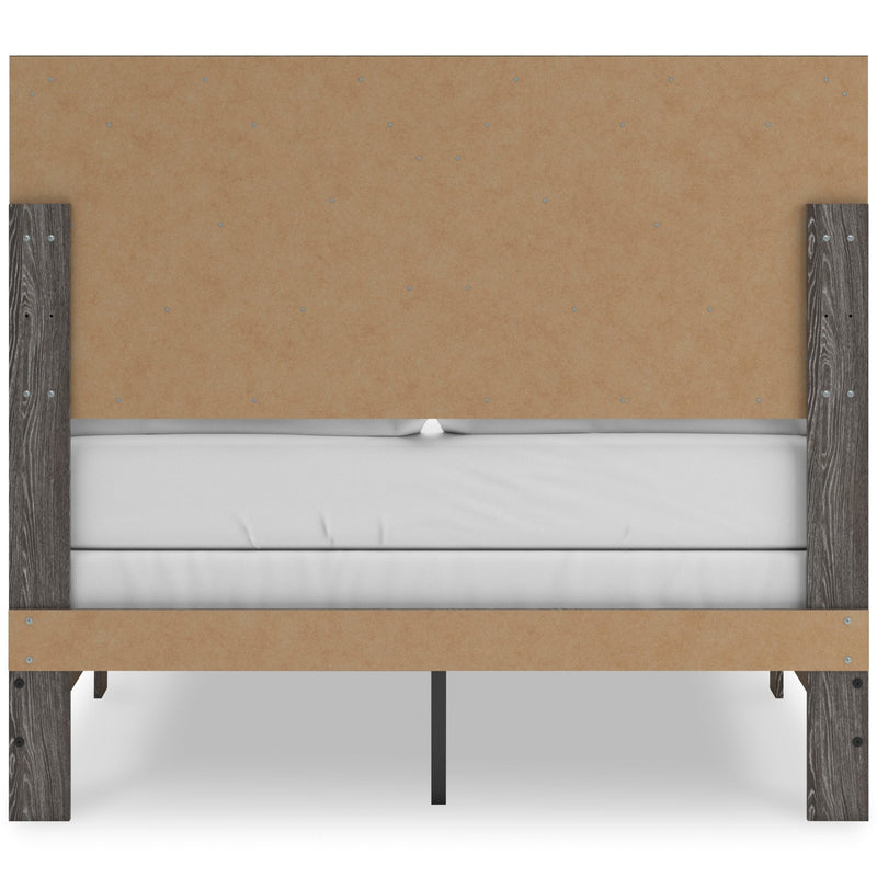 Sylveri Full Chevron Panel Bed - Al Rugaib Furniture