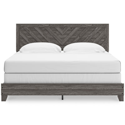 Sylveri King Chevron Panel Bedroom - Al Rugaib Furniture