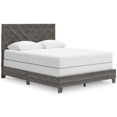 Sylveri Queen Chevron Panel Bed - Al Rugaib Furniture