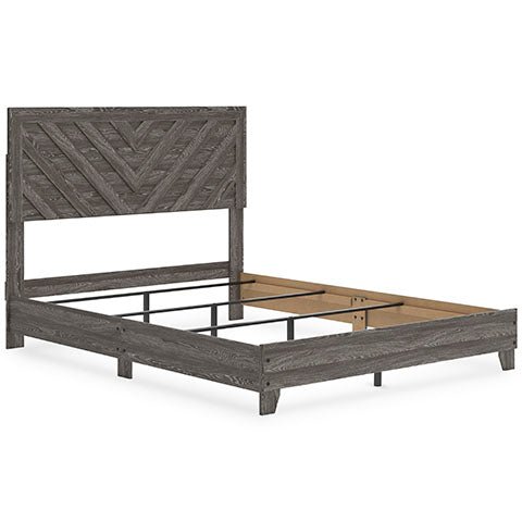 Sylveri Queen Chevron Panel Bed Beds| Ashley Homestore