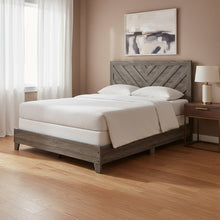 Sylveri Queen Chevron Panel Bed