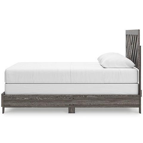 Sylveri Queen Chevron Panel Bed Beds| Ashley Homestore