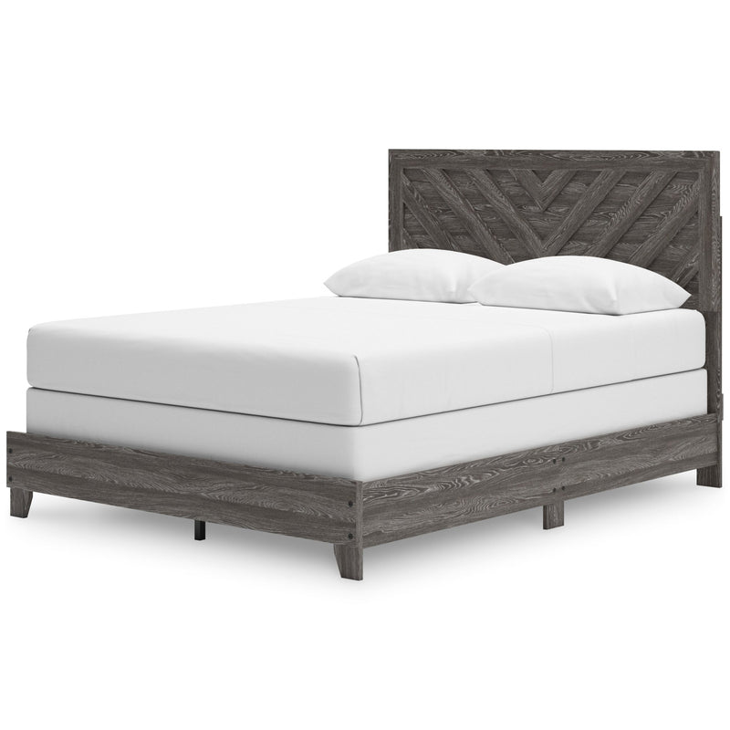 Sylveri Queen Chevron Panel Bed - Al Rugaib Furniture