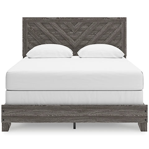 Sylveri Queen Chevron Panel Bed Beds| Ashley Homestore