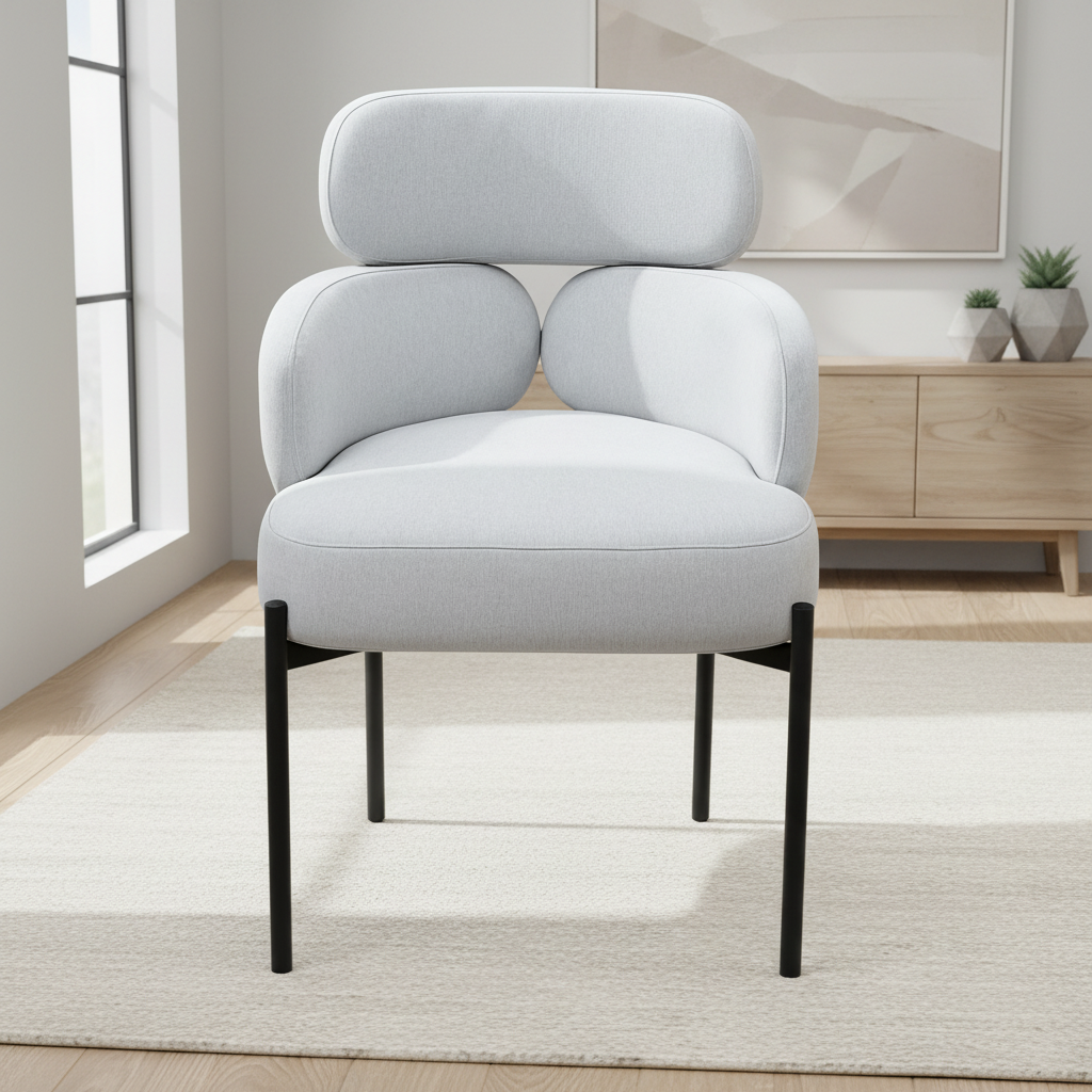 Sylvie Light Grey Dining Chair Dining Chairs| Roots Furniture