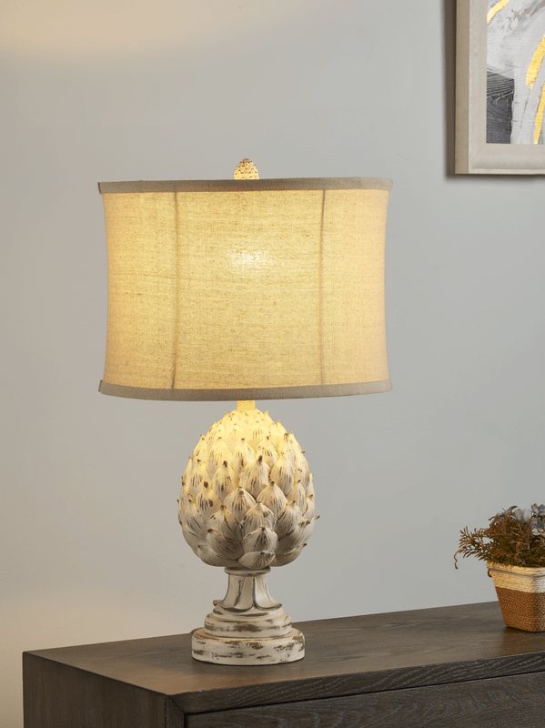 24.5" Artichoke Finial Table Lamp Table Lamps| Crestview