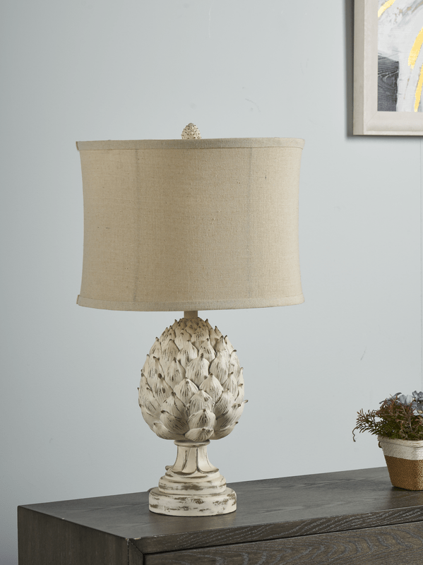 24.5" Artichoke Finial Table Lamp Table Lamps| Crestview