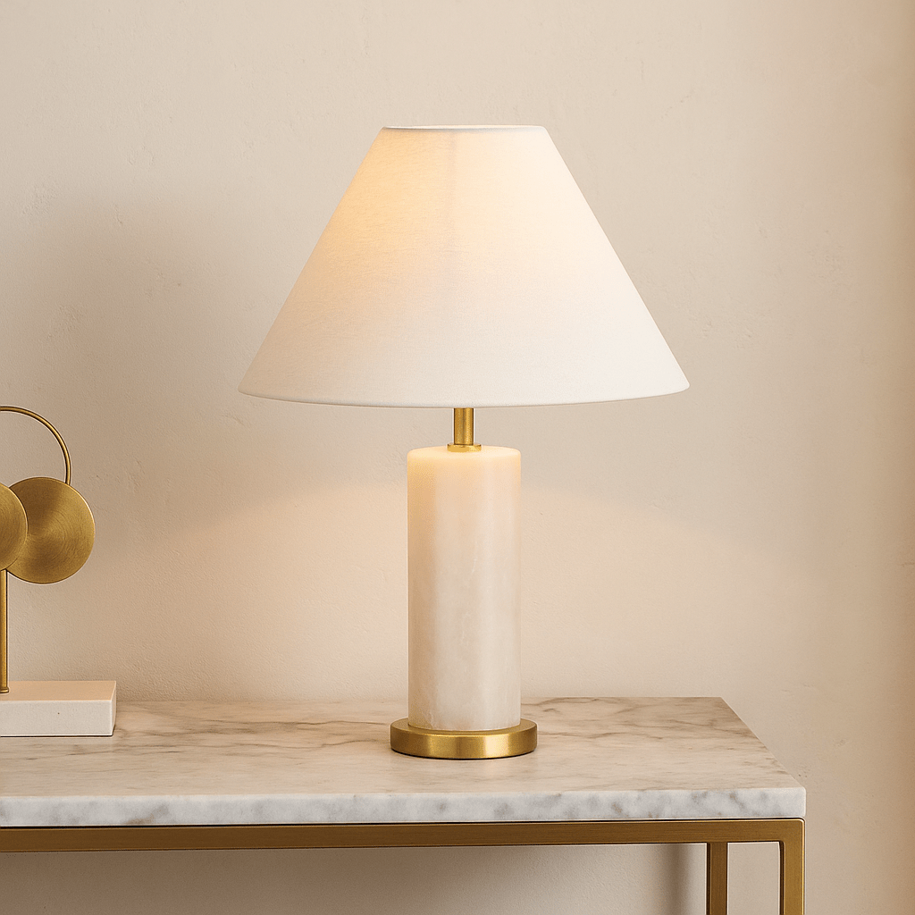 TABLE LAMP W / SHADE Table Lamps| AlRugaib Furniture