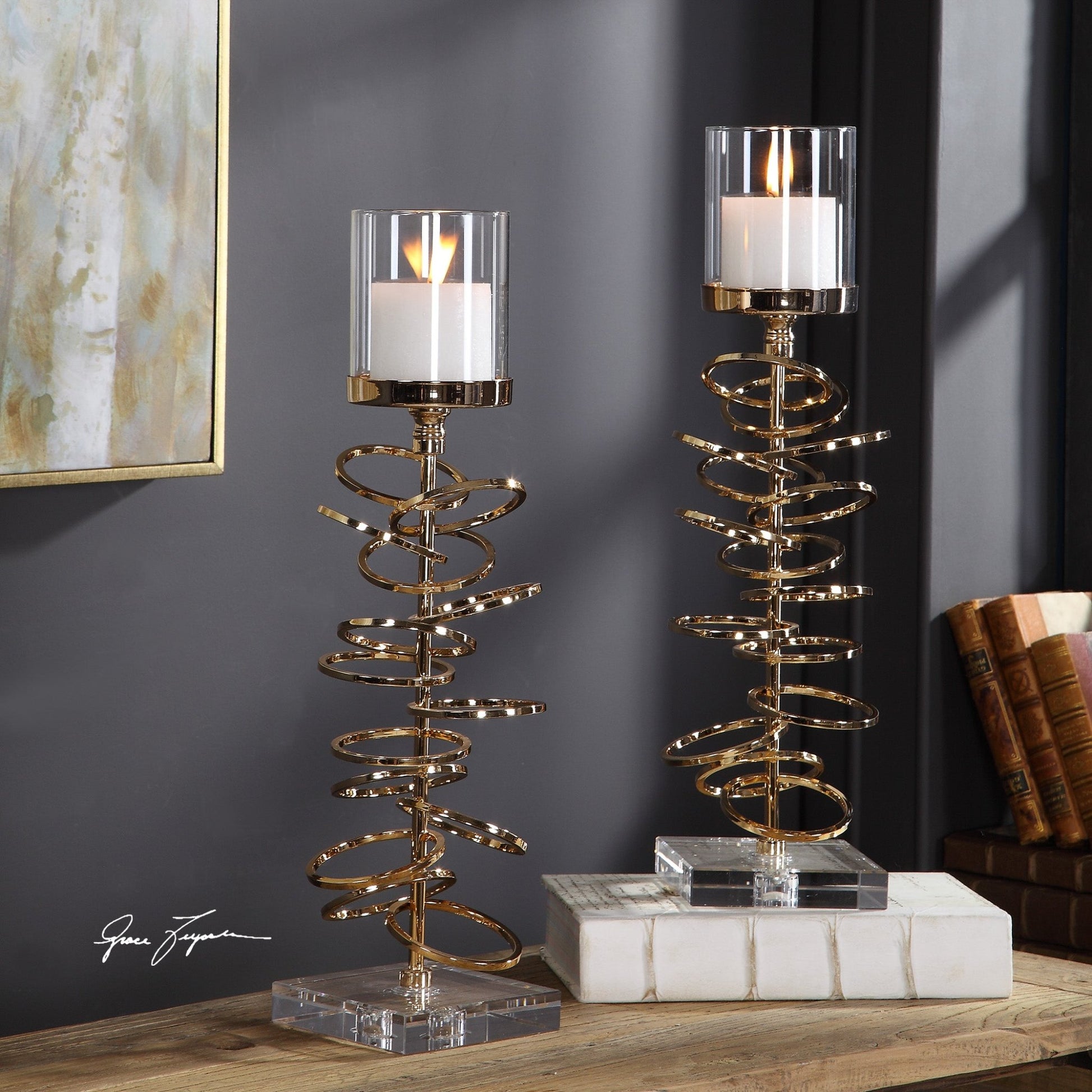 Tala Candleholders, S/2 Candle Holders| Uttermost