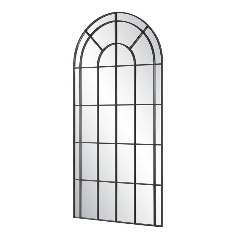 Tall Grantola Arch Mirror, Black Mirrors| Uttermost