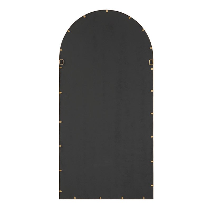Tall Grantola Arch Mirror, Black Mirrors| Uttermost
