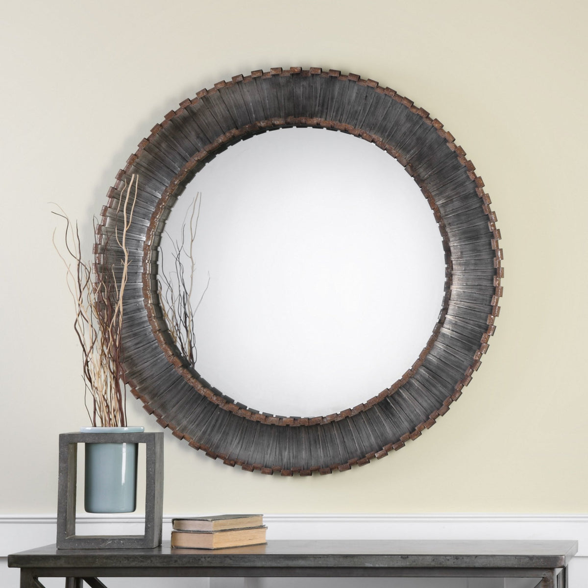Tanaina Round Mirror Mirrors| Uttermost