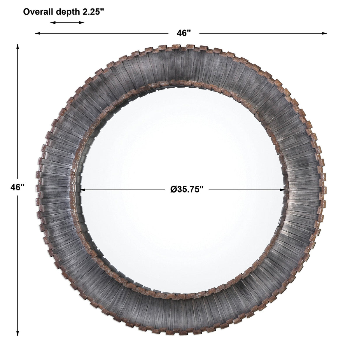 Tanaina Round Mirror Mirrors| Uttermost