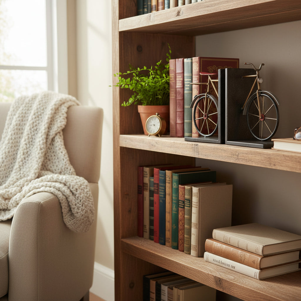 Tandem Bookend Table Decors| Crestview