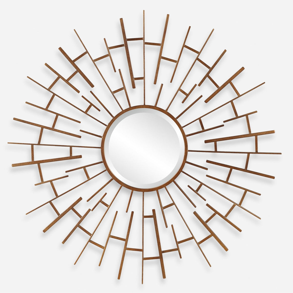 Tangled Bronze Round Mirror Mirrors| Uttermost