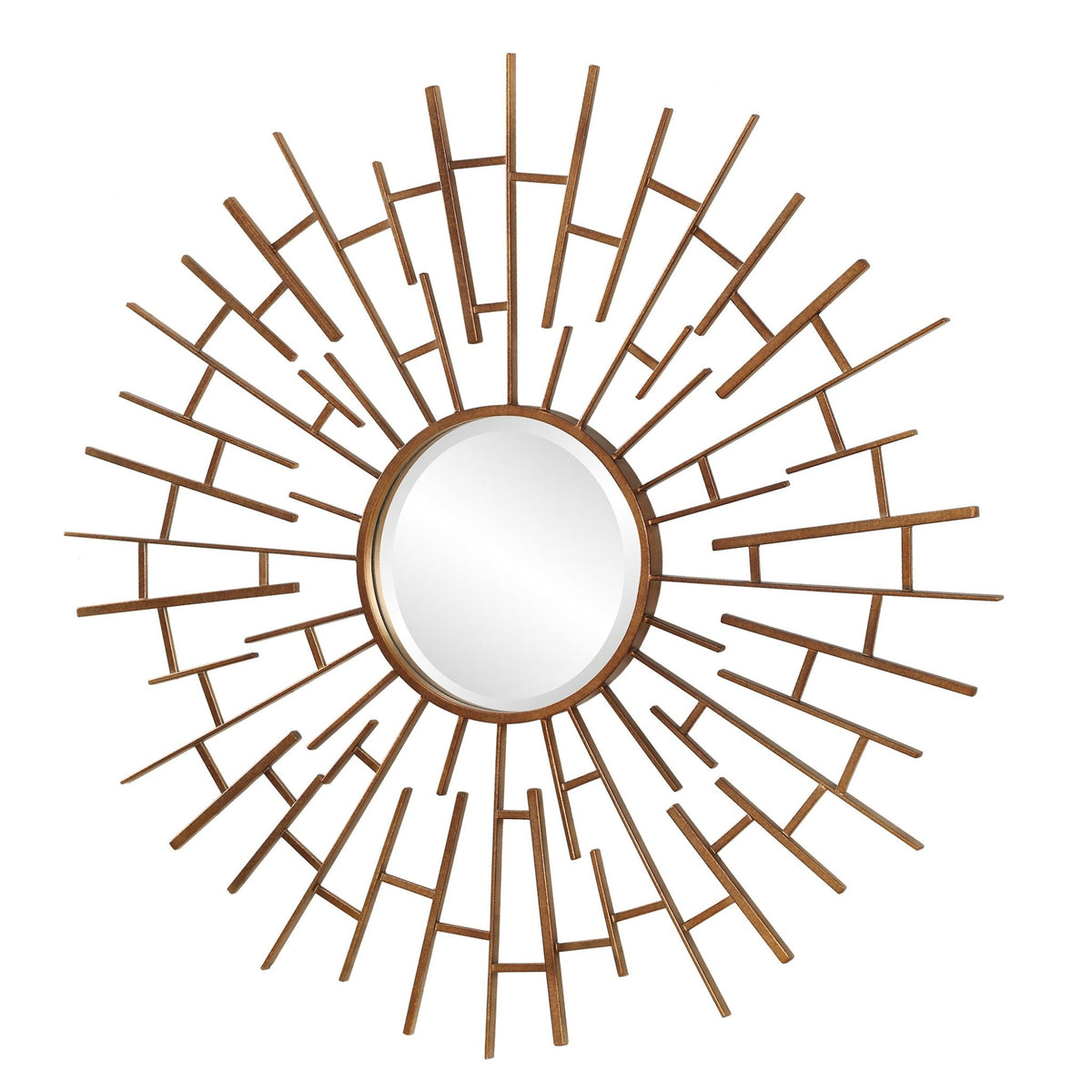 Tangled Bronze Round Mirror Mirrors| Uttermost