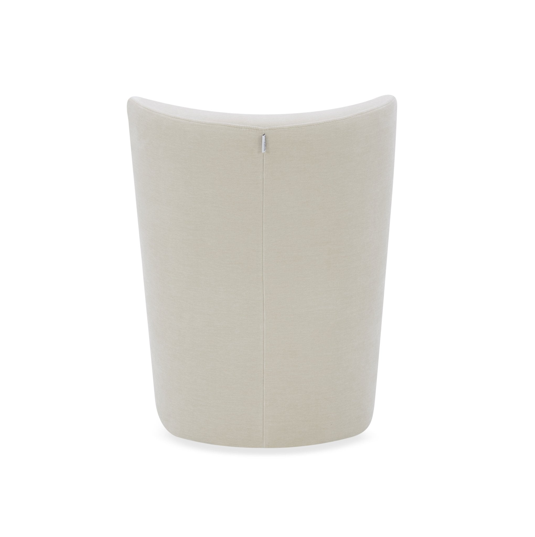 Tanny Cream Armless chair leg wheel Dining Chairs| Roots Furniture