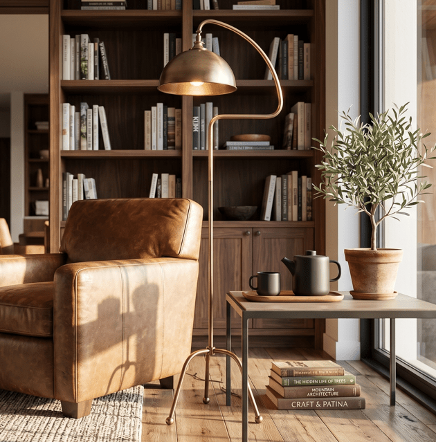 Taravo Floor Lamp Table Decors| Uttermost