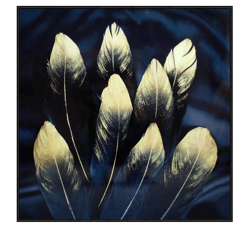 Tarfa's Feathers Tempered Glass Art Wall Art| Crestview