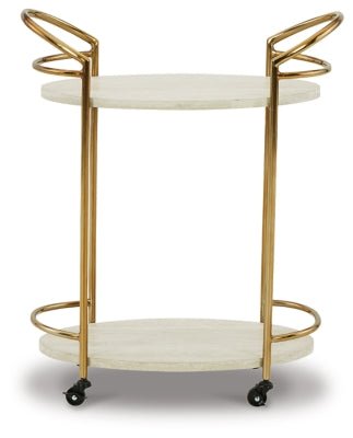 Tarica Bar Cart Serving Carts| Ashley Homestore
