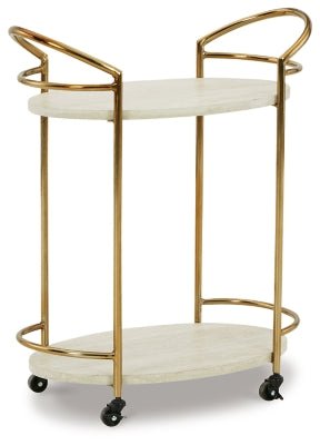 Tarica Bar Cart Serving Carts| Ashley Homestore