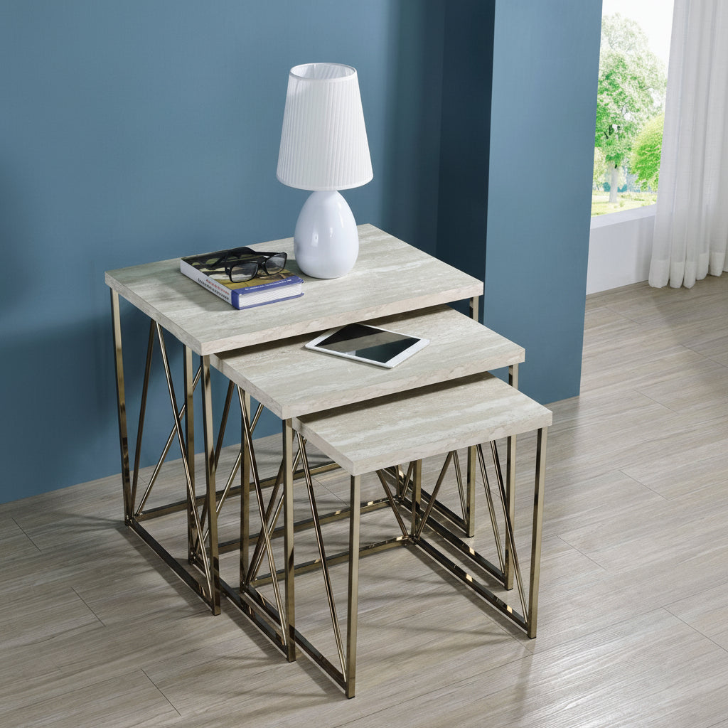 Tarica Nesting End Table (Set of 3) Table Sets| Ashley Homestore