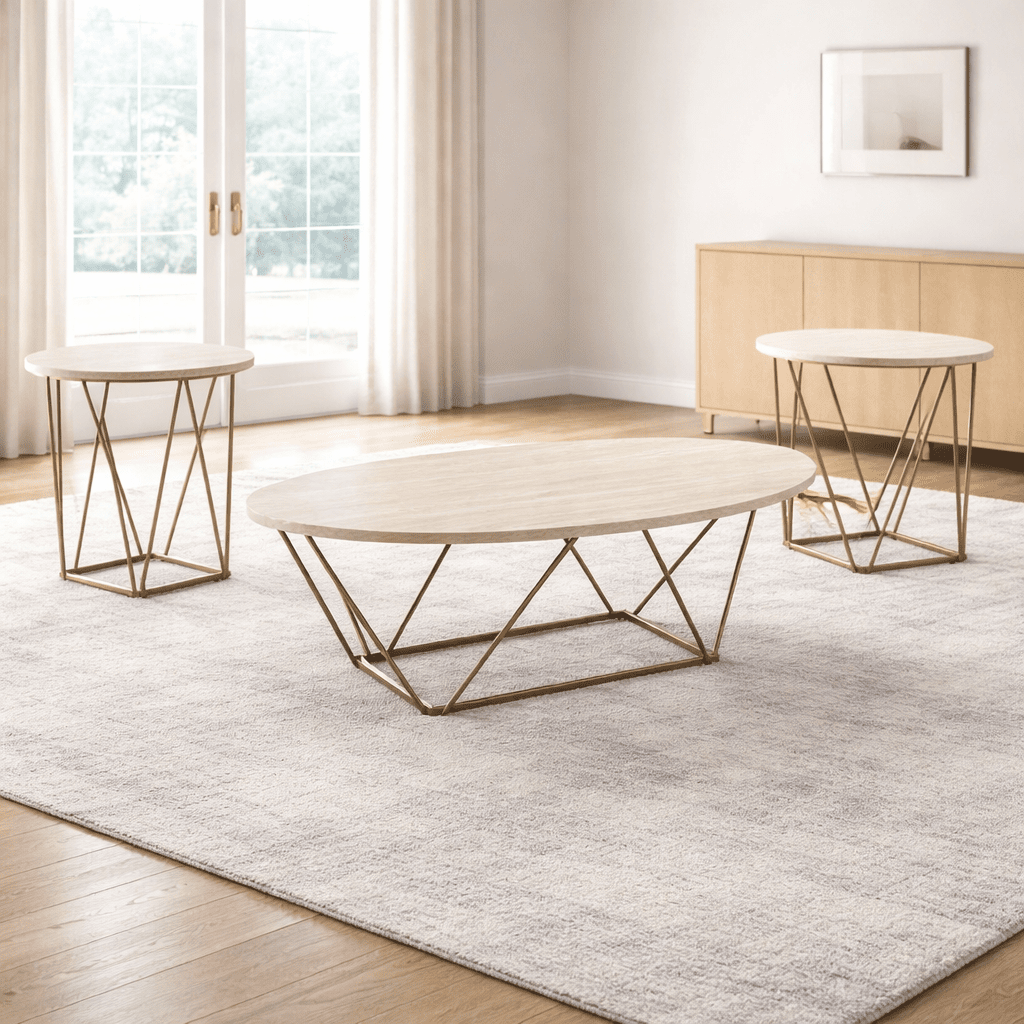 Tarica Table (Set of 3) - Al Rugaib Furniture