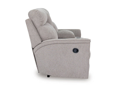 Tarmiac Reclining Loveseat with Console - Al Rugaib Furniture