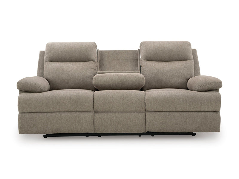 Tarrant Reclining Sofa with Drop Down Table - Al Rugaib Furniture