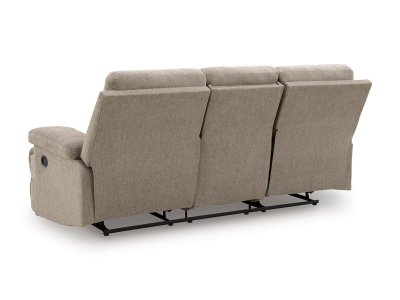 Tarrant Reclining Sofa with Drop Down Table - Al Rugaib Furniture