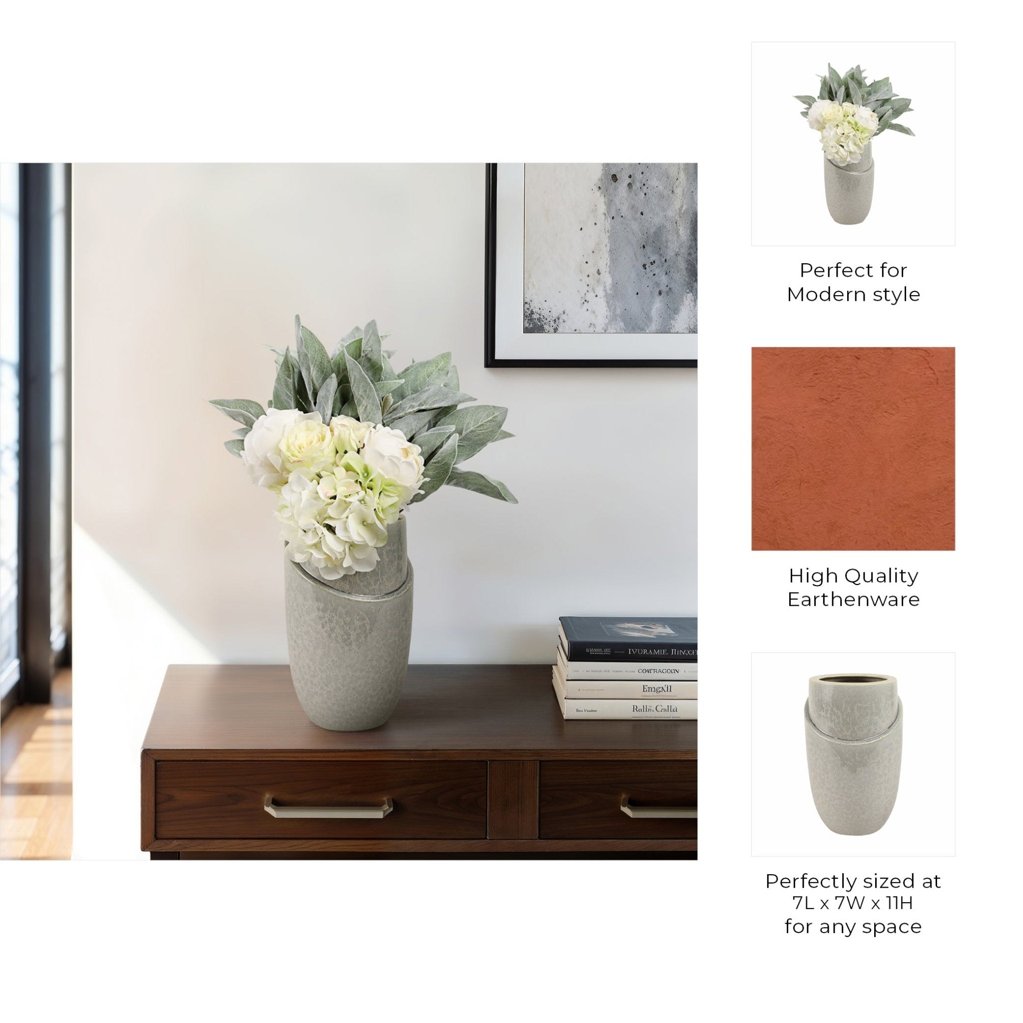 Tavira Portugal Vase Vases and Jars| Sagebrook Home