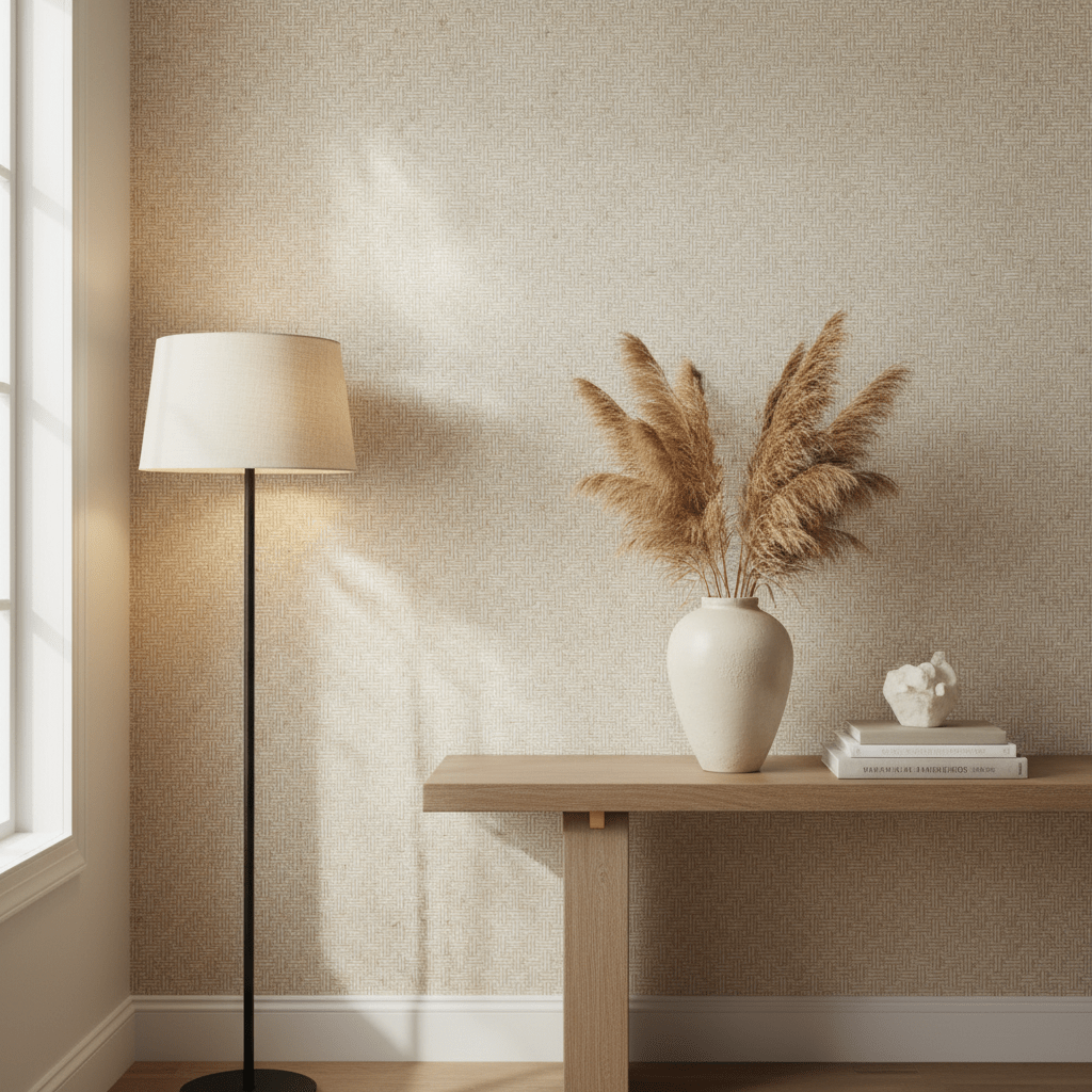 TAZA CORK,Natural Cork Wallpaper Wallpaper| Thibaut Design
