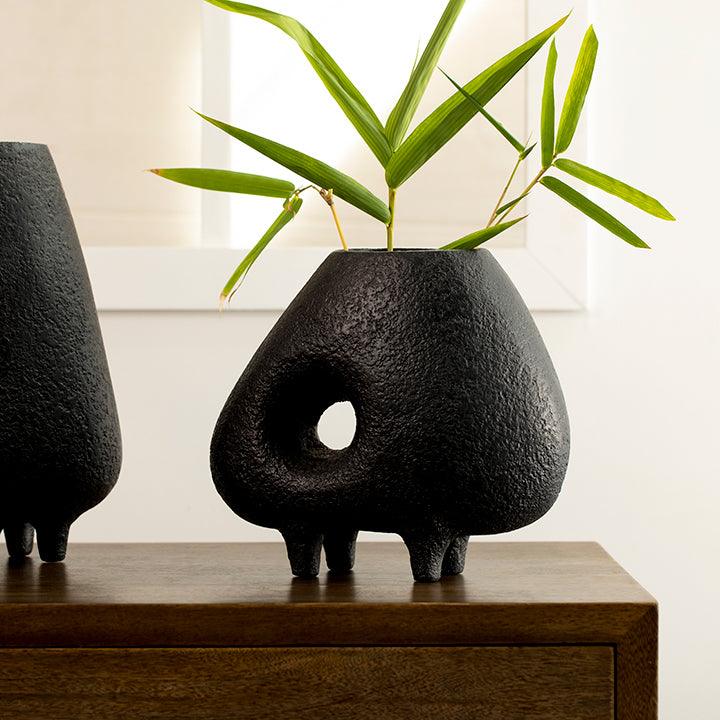 مزهرية تيراكوتا منتصف الليل