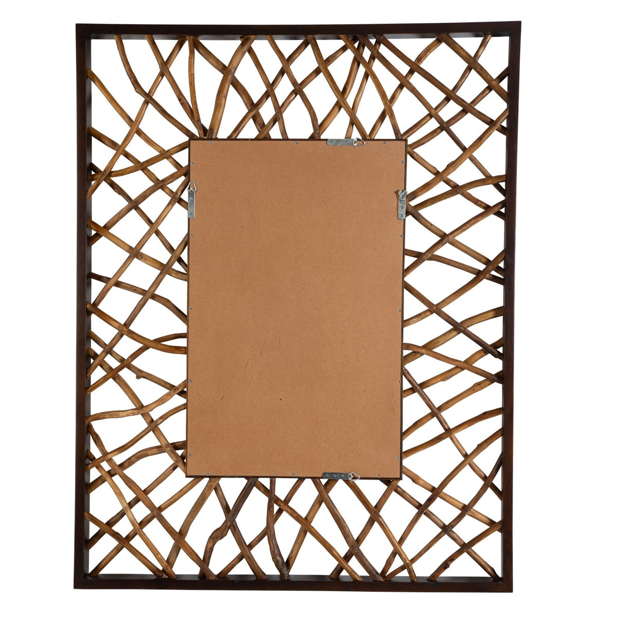Teak Maze Rectangle Mirror Mirrors| Uttermost